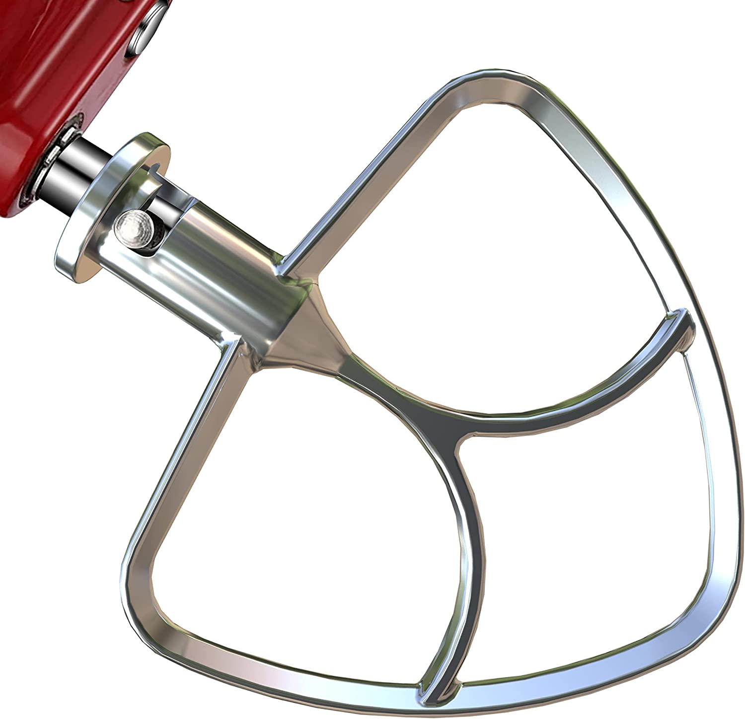 Meat Grinder Attachment - เครื่องตีสแตนเลสแบบแบนสำหรับเครื่องครัวเครื่องผสมขาตั้ง4.5 5QT อุปกรณ์เปลี่ยนอุปกรณ์เสริมสำหรับเครื่องครัวเครื่องผสมอุปกรณ์เสริม