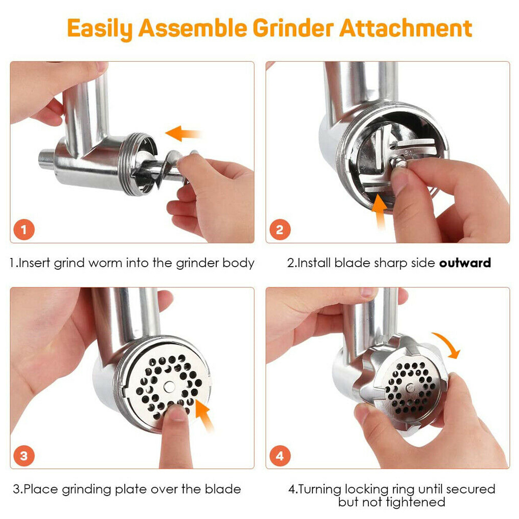 เครื่องบดอาหารสิ่งที่แนบมาเครื - Meat Grinder Attachment บทวิจารณ์และราคา