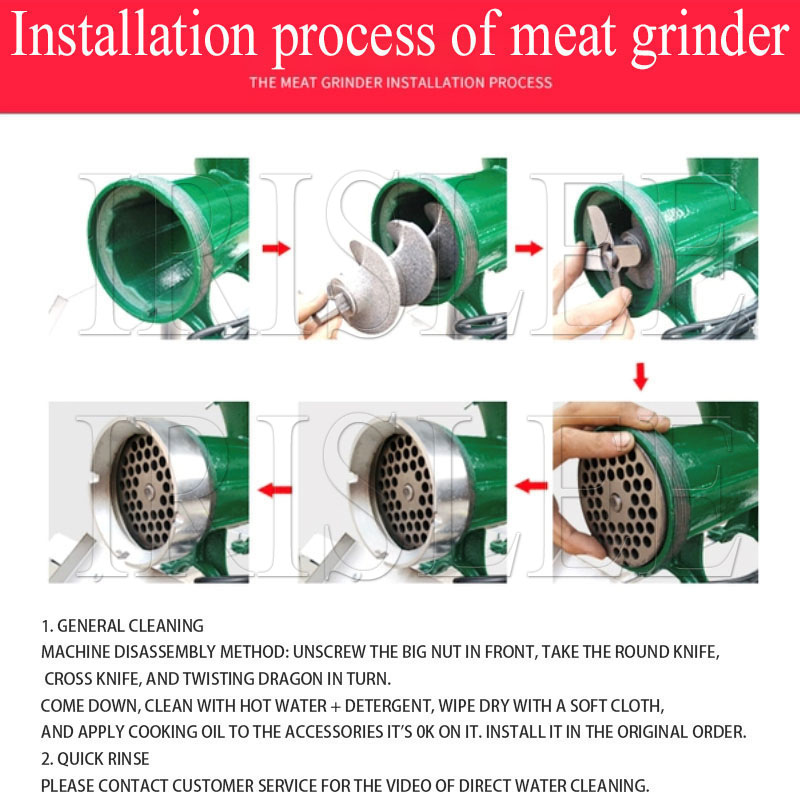 เครื่องบดกระดูกไก่ปลาเนื้อสัตว - Meat Grinder Attachment บทวิจารณ์และราคา